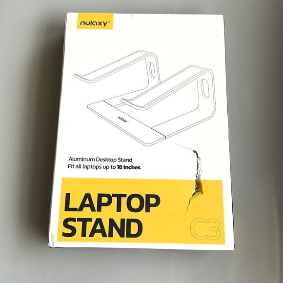 UNIVERSAL LAPTOP STAND RISER COMPATIBLE W/ DELL, HP, SAMSUNG, LENOVO, UP TO 16 - Picture 8 of 9